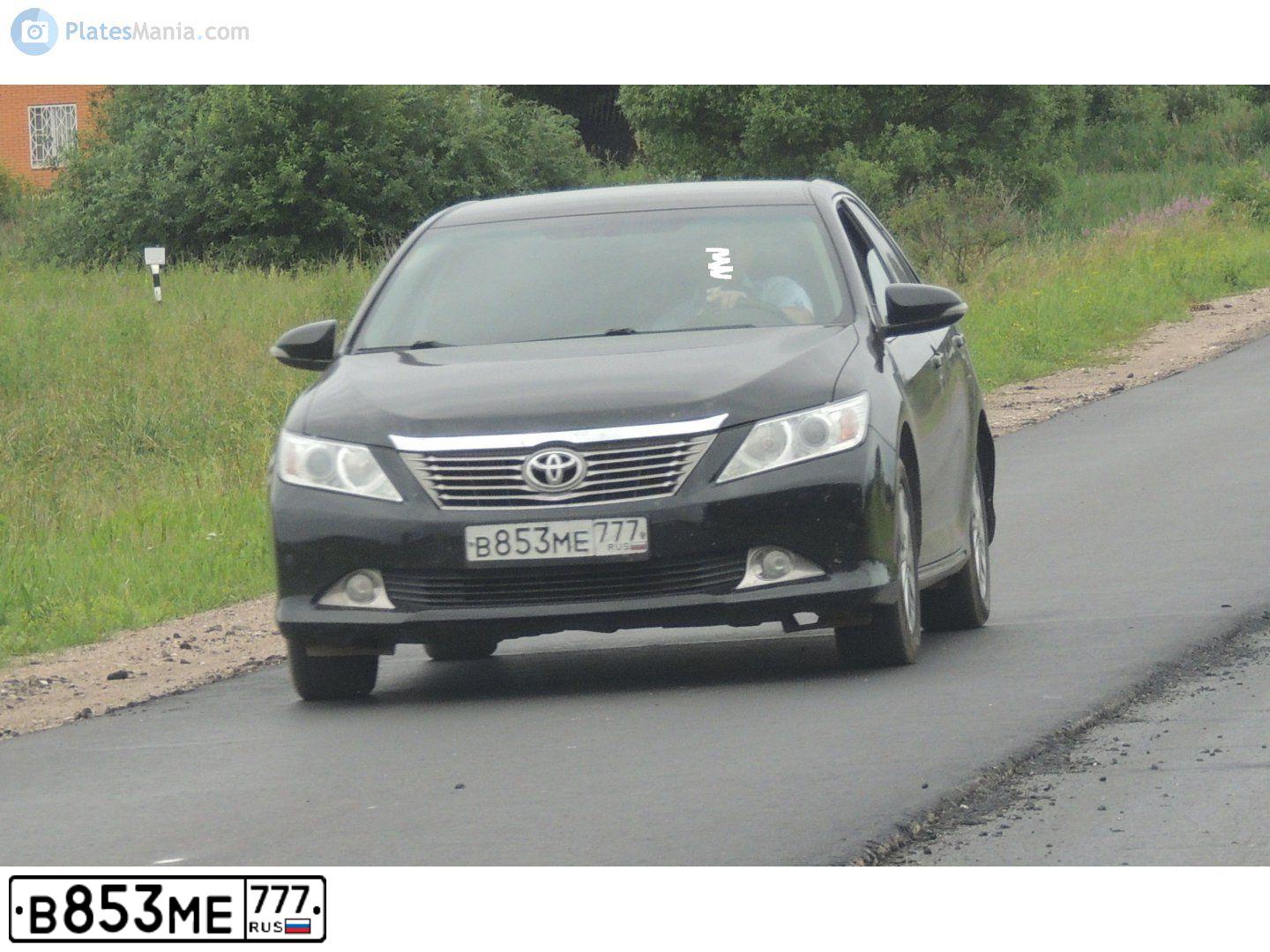 Фото автомобиля TOYOTA CAMRY, 2014 — госномер А123СС67. Цвет: ЧЕРНЫЙ МЕТАЛЛИК