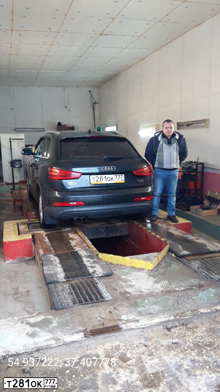 Фото автомобиля AUDI Q3, 2012 — госномер Т281ОК777. Цвет: ЧЕРНЫЙ