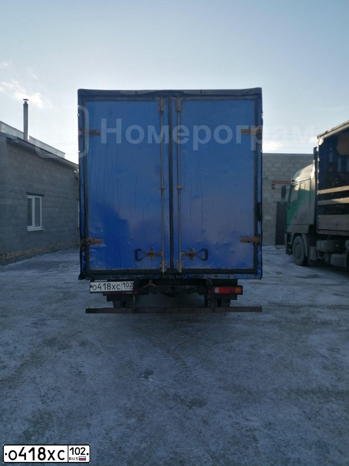 Фото автомобиля GAZ 3302 EL, 2012 — госномер О418ХС102. Цвет: БЕЛЫЙ