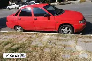 Фото автомобиля LADA 2110, 1998 — госномер Х891КС99. Цвет: КРАСНЫЙ