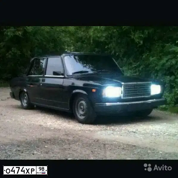 Фото автомобиля LADA 2107, 2010 — госномер О474ХР98. Цвет: СИНЕ-ЧЕРНЫЙ