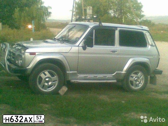 Фото автомобиля LADA 2121 NIVA, 1996 — госномер А284МР57. Цвет: СЕРЕБРИСТЫЙ