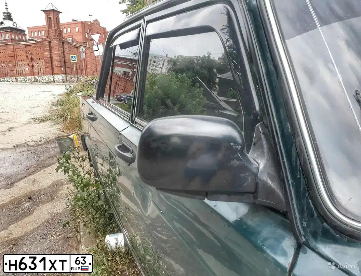 Фото автомобиля LADA 2107 LADA, 2006 — госномер Н631ХТ63. Цвет: Темно-зеленый