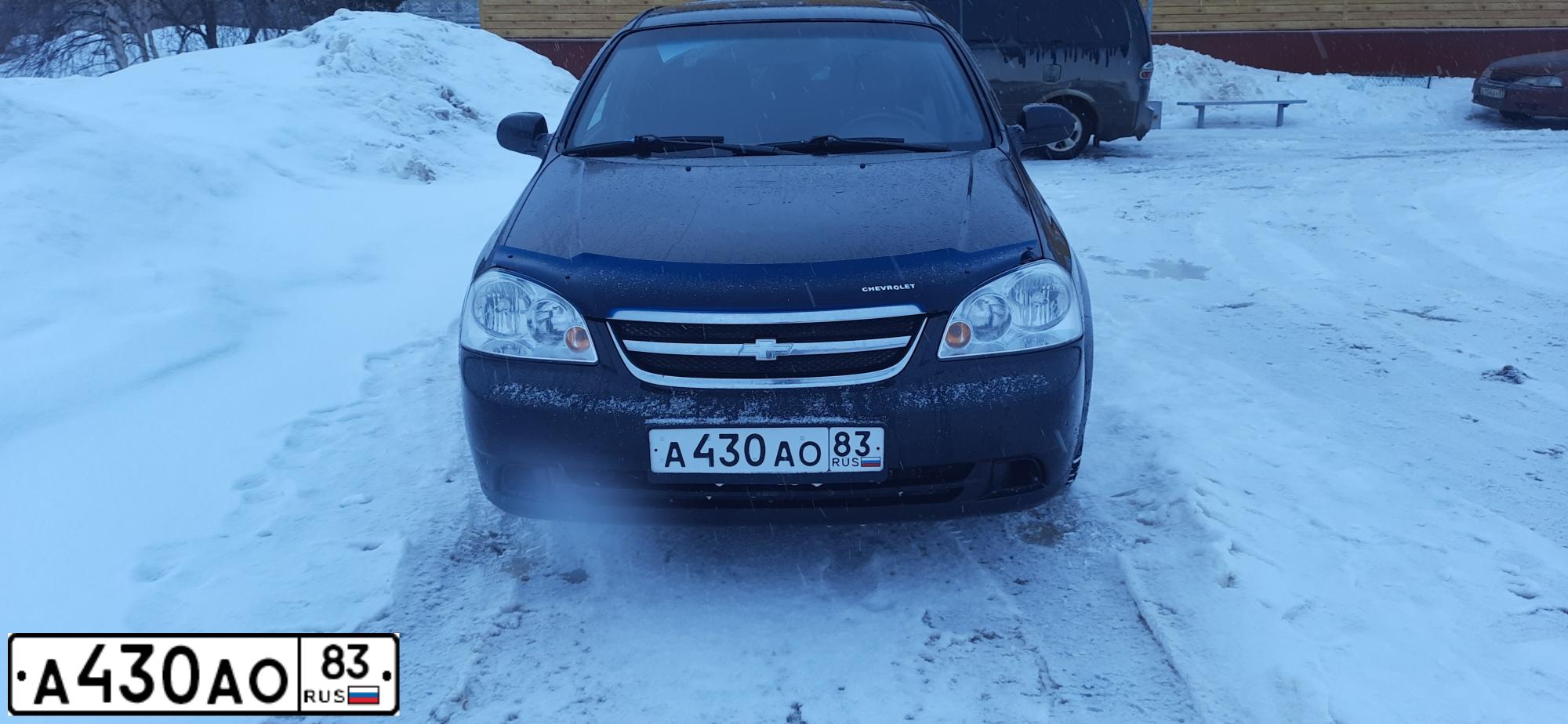 Фото автомобиля CHEVROLET LACETTI, 2008 — госномер А550АУ83