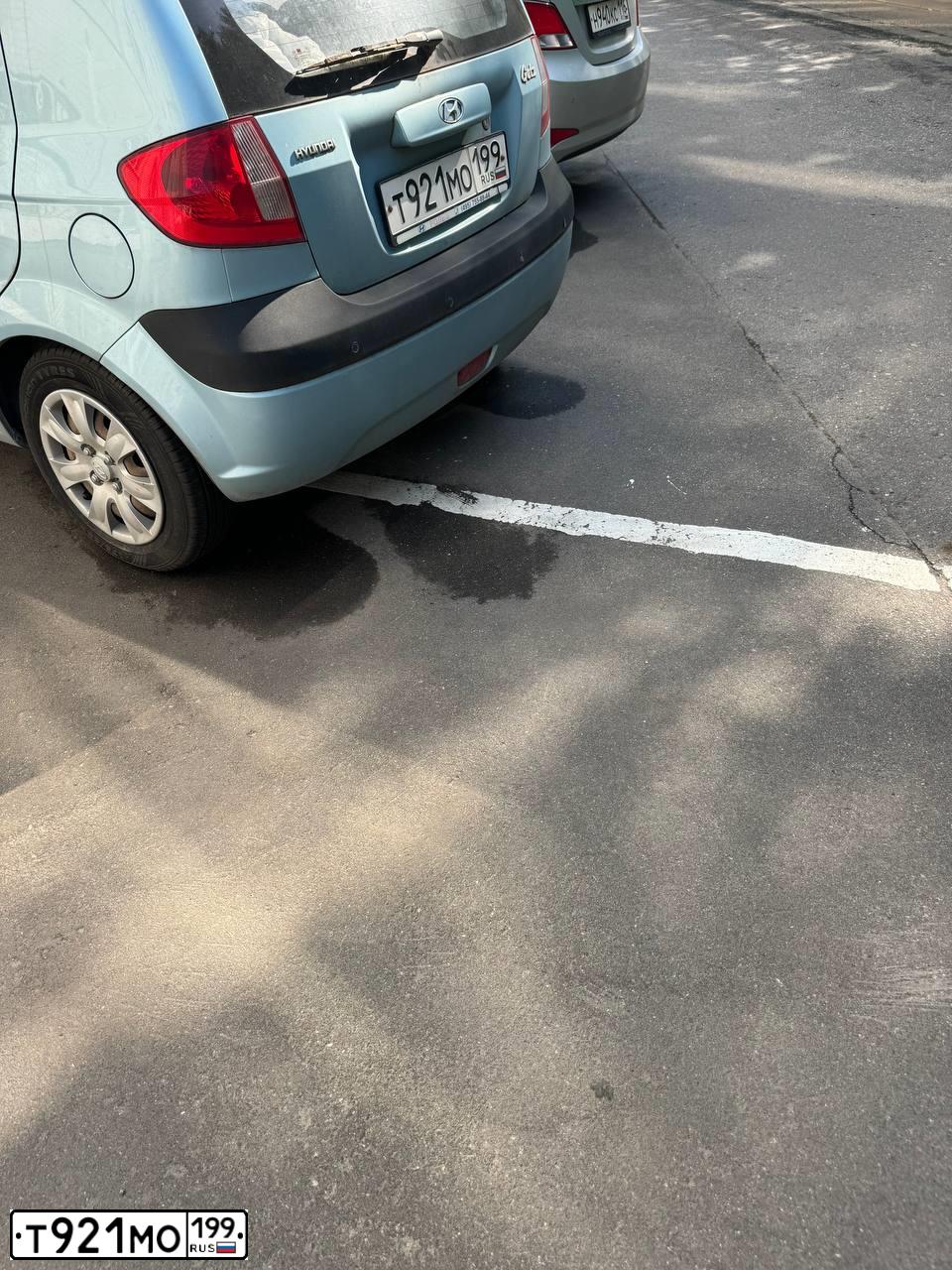 Фото автомобиля HYUNDAI GETZ, 2008 — госномер Т921МО199. Цвет: ГОЛУБОЙ