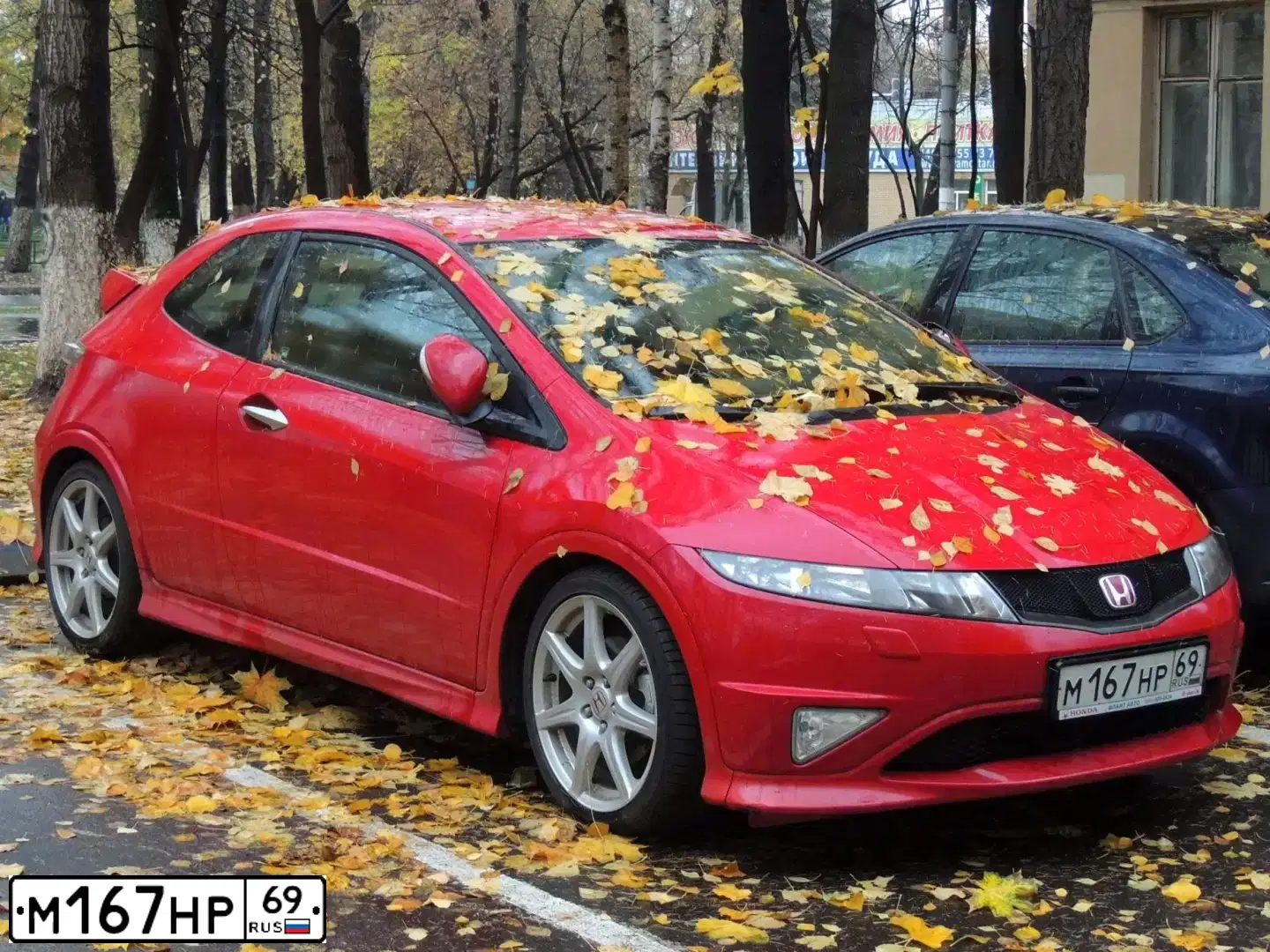 Фото автомобиля HONDA CIVIC, 2007 — госномер М167НР69