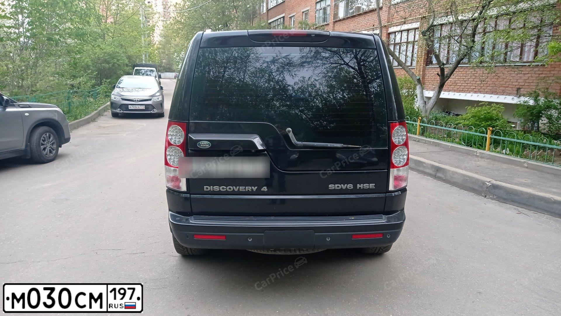 Фото автомобиля LAND ROVER DISCOVERY, 2011 — госномер Т077ЕР550