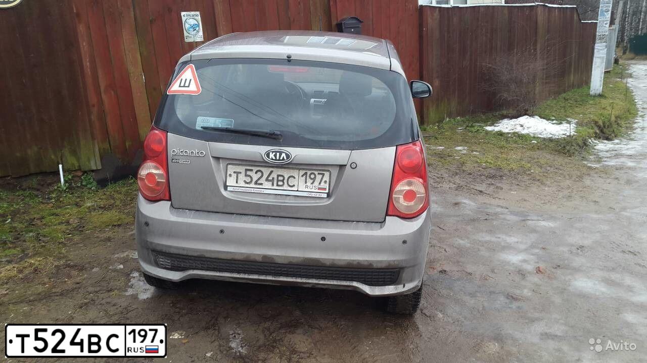 Фото автомобиля KIA PICANTO / MORNING, 2010 — госномер Т322ВН977