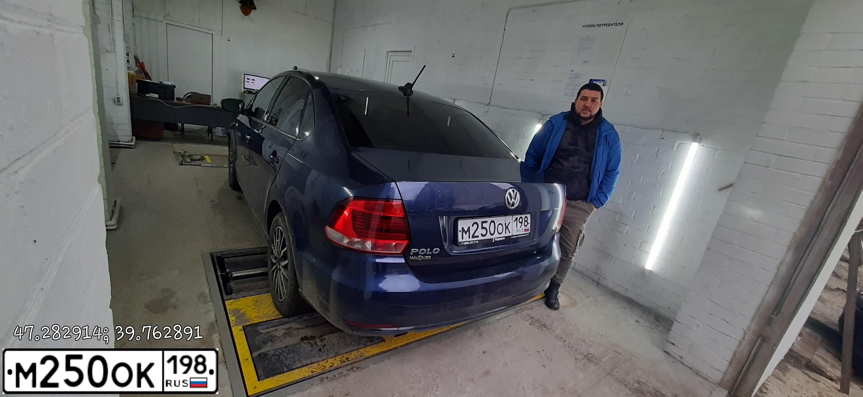 Фото автомобиля VOLKSWAGEN POLO, 2017 — госномер В436ЕО181