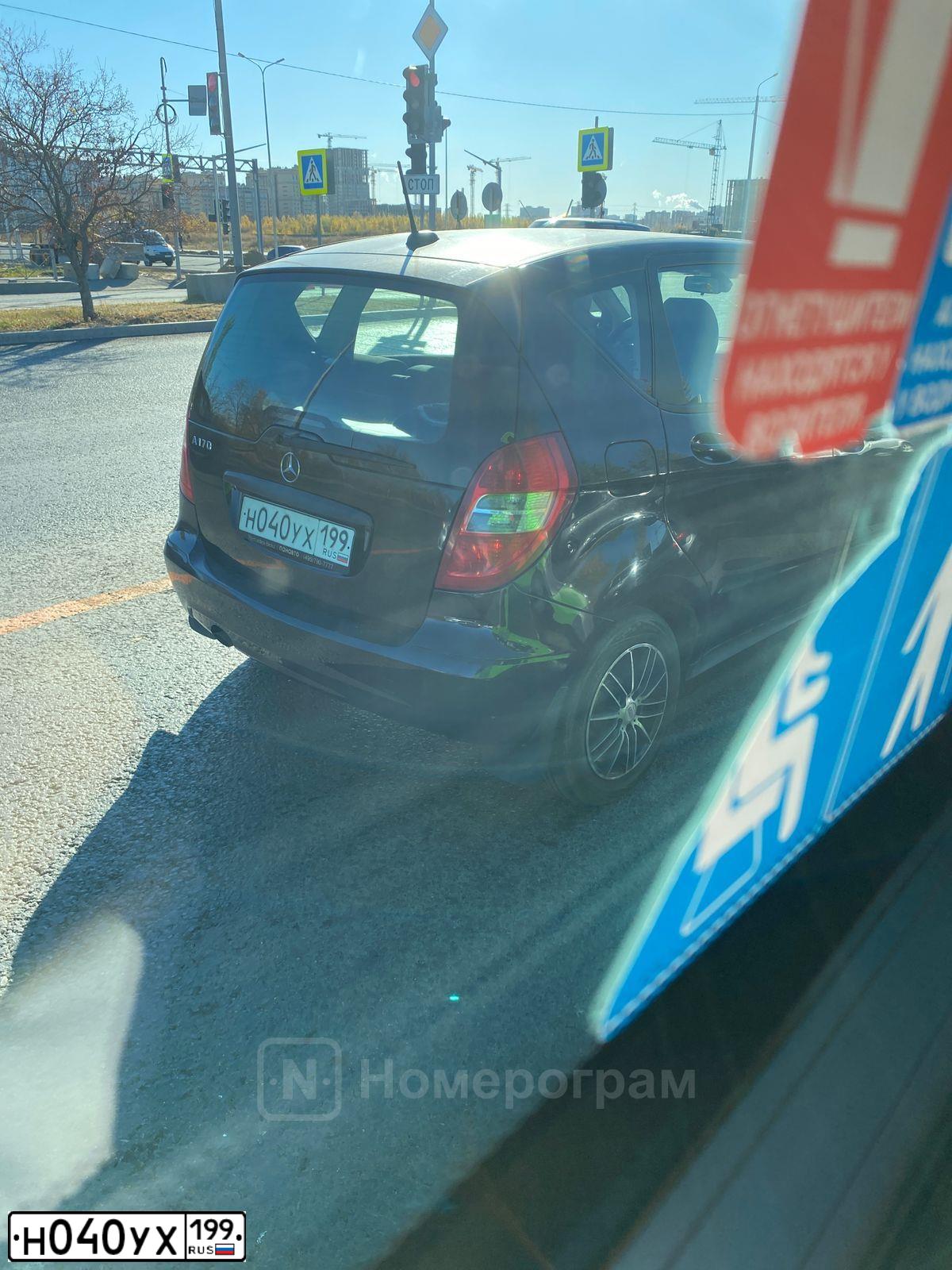 Фото автомобиля MERCEDES-BENZ A170, 2008 — госномер В074ОТ172