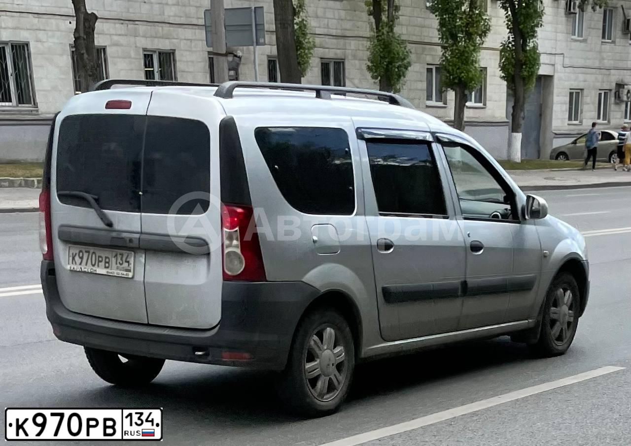 Фото автомобиля LADA LARGUS, 2013 — госномер О891РЕ161. Цвет: СЕРЕБРИСТЫЙ