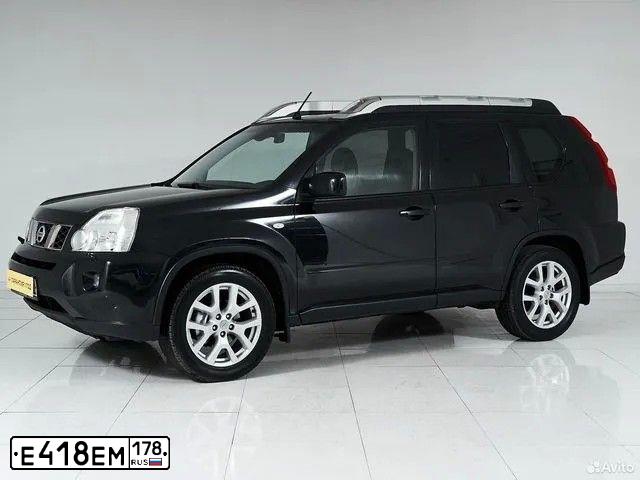 Фото автомобиля НИССАН X-TRAIL, 2010 — госномер О081УК790. Цвет: ЧЕРНЫЙ