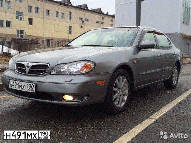 Фото автомобиля NISSAN MAXIMA, 2003 — госномер Н491МХ190. Цвет: СЕРЫЙ
