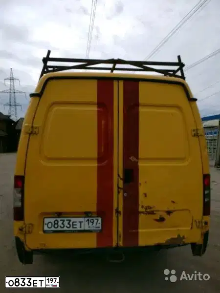 Фото автомобиля GAZ 2705, 2006 — госномер А054ХС790. Цвет: ЖЁЛТЫЙ