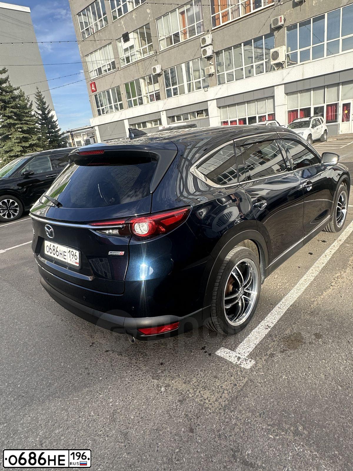 Фото автомобиля MAZDA 6, 2014 — госномер О686НЕ196. Цвет: СЕРЫЙ