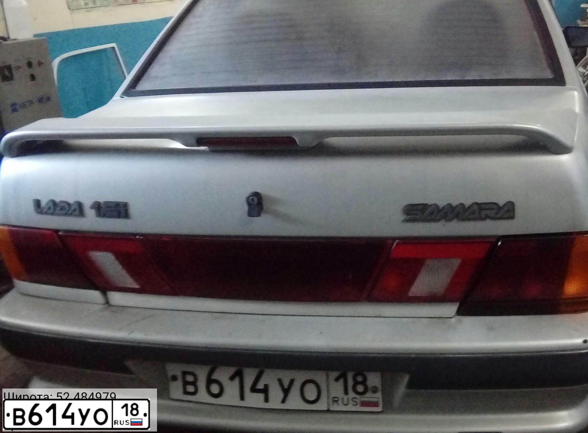 Фото автомобиля LADA 2115 SAMARA, 2005 — госномер В198ВН122. Цвет: МОЛОЧНО-БЕЛЫЙ СЕРЕБРИСТЫЙ