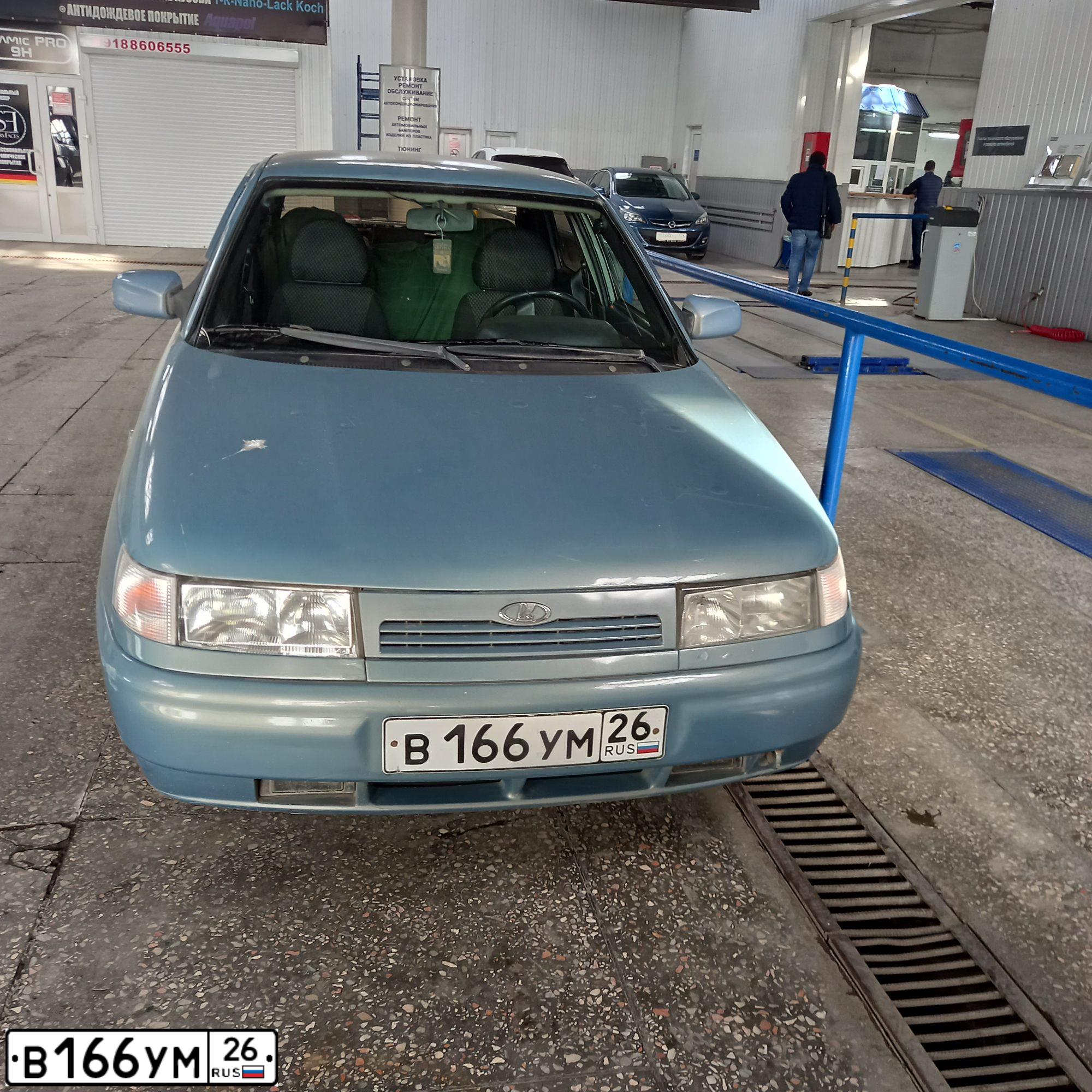 Фото автомобиля ВАЗ 21103, 2002 — госномер Т909МС07. Цвет: СЕРЫЙ