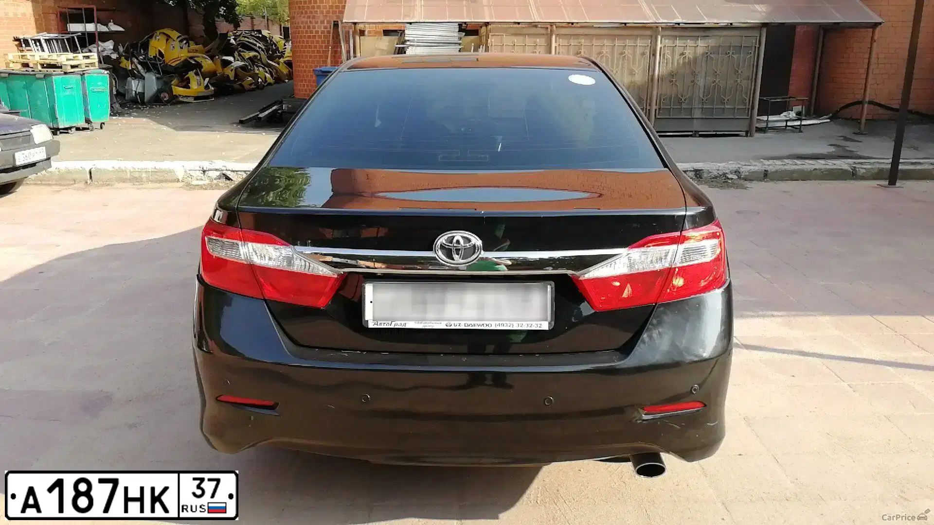 Фото автомобиля TOYOTA CAMRY, 2014 — госномер С079МВ799. Цвет: ЧЕРНЫЙ МЕТАЛЛИК