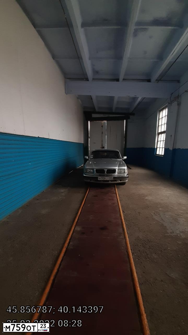 Фото автомобиля GAZ 3110 WOLGA, 2003 — госномер М759ОТ123. Цвет: СЕРЕБРИСТЫЙ