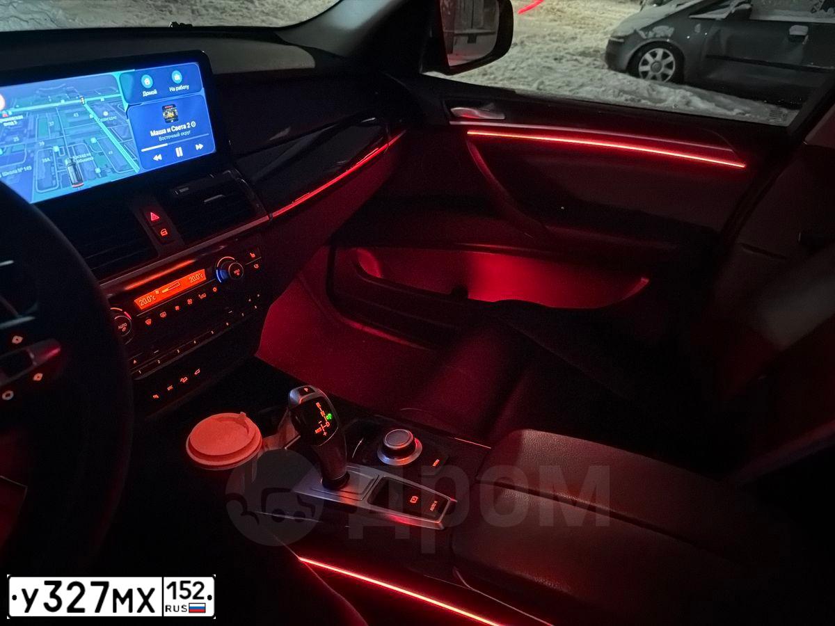 Фото автомобиля BMW X5, 2008 — госномер У327МХ152. Цвет: СЕРЫЙ
