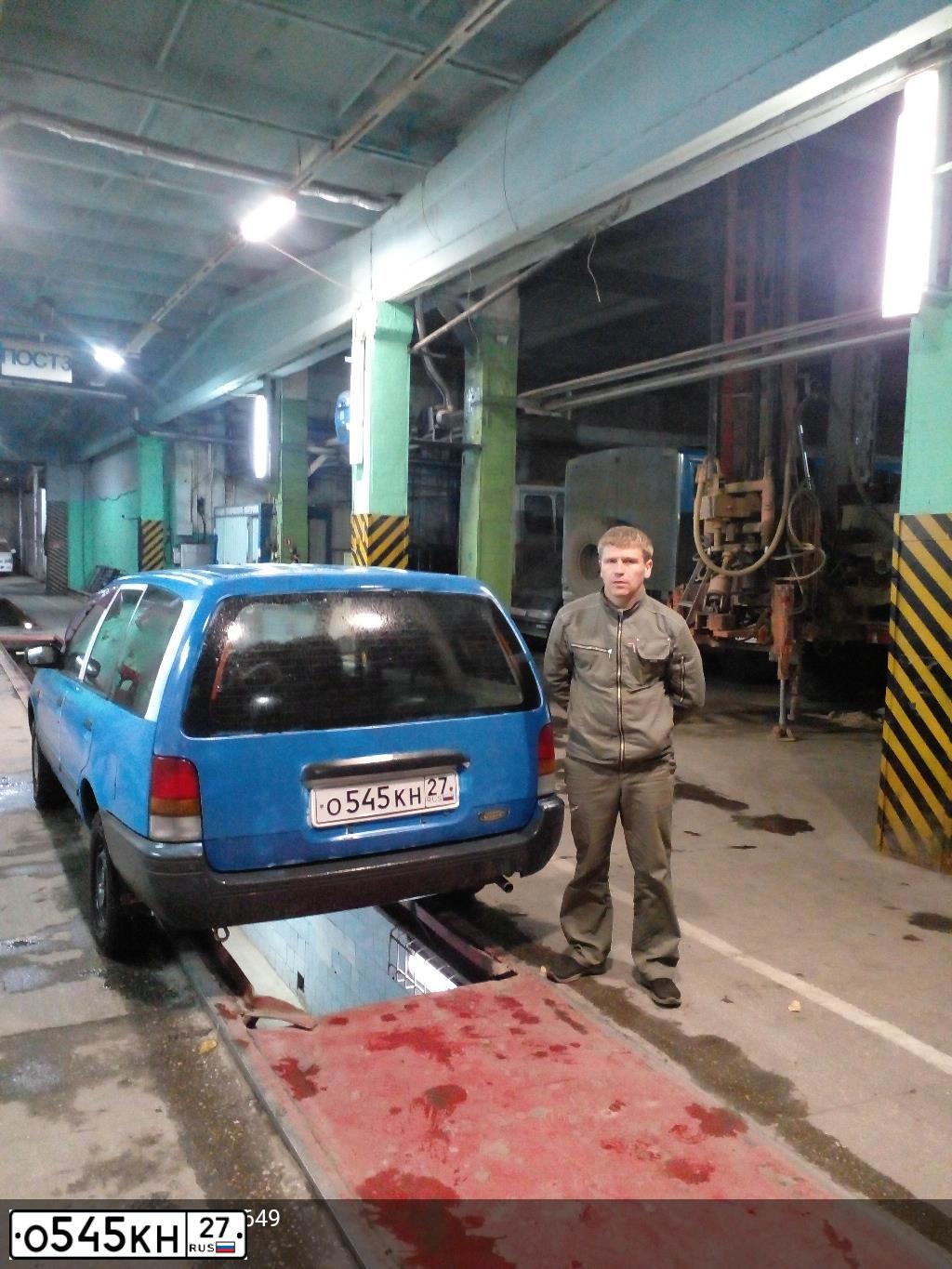 Фото автомобиля NISSAN AD, 1999 — госномер Р811ТТ27