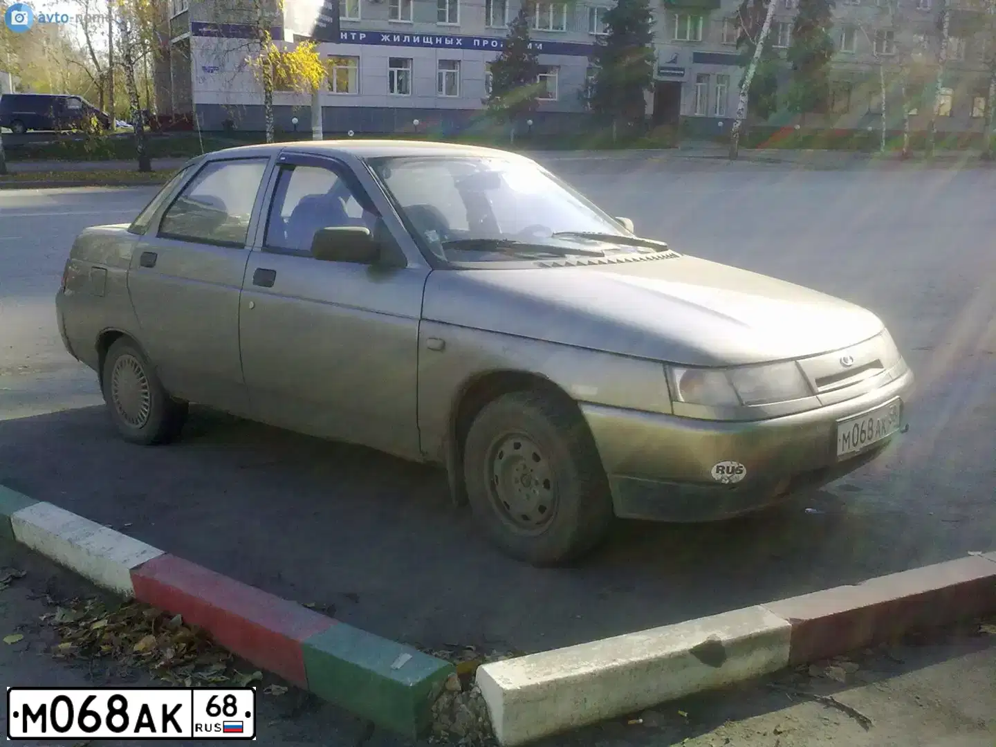 Фото автомобиля TOYOTA LANDCRUISER, 2008 — госномер М068АК68. Цвет: ЧЕРНЫЙ