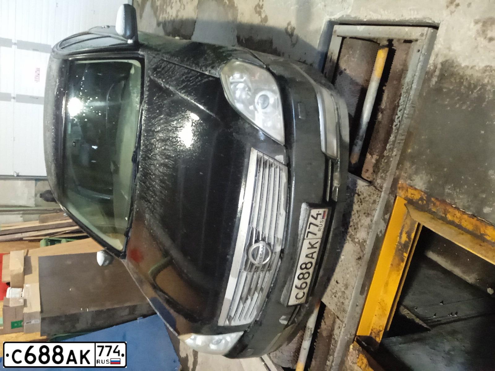 Фото автомобиля NISSAN TEANA, 2007 — госномер К534ТВ702. Цвет: ЧЕРНЫЙ