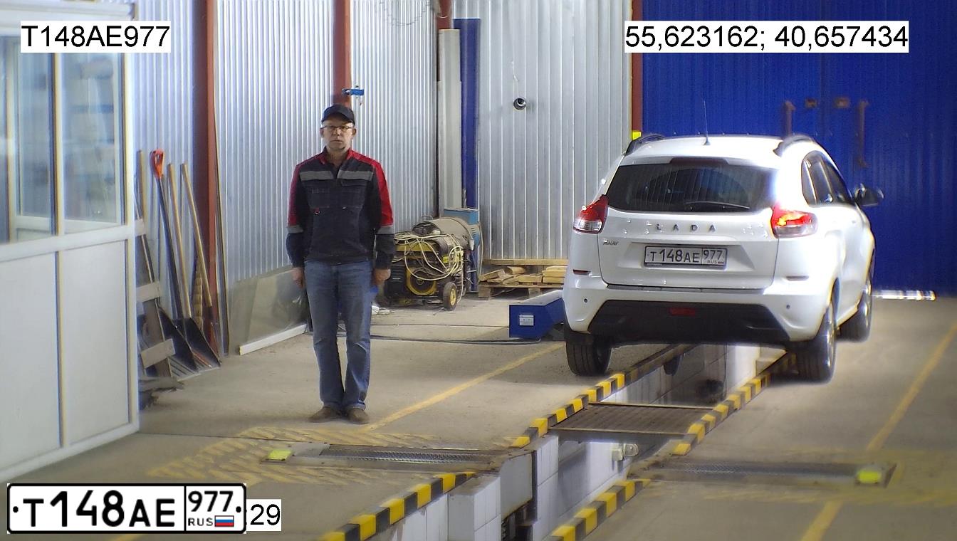 Фото автомобиля LADA XRAY, 2019 — госномер У149УР33. Цвет: Белый