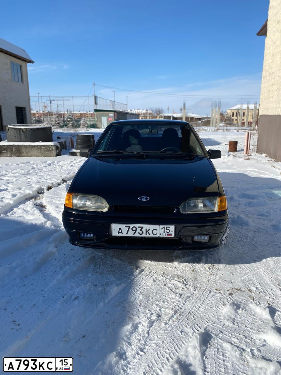 Фото автомобиля LADA 2115, 2010 — госномер Н672РМ15. Цвет: Темно-зеленый