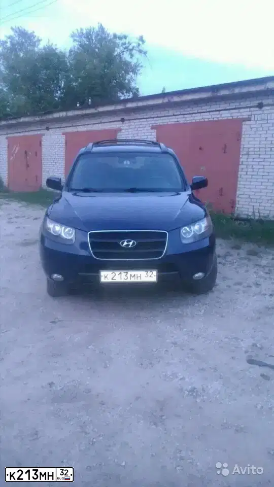 Фото автомобиля HYUNDAI Santa Fe II GLS (Middle-Super/Deluxe), 2008 — госномер К213МН32