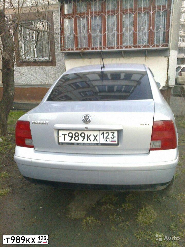 Фото автомобиля VOLKSWAGEN PASSAT, 1998 — госномер В266РУ82. Цвет: Серебристый
