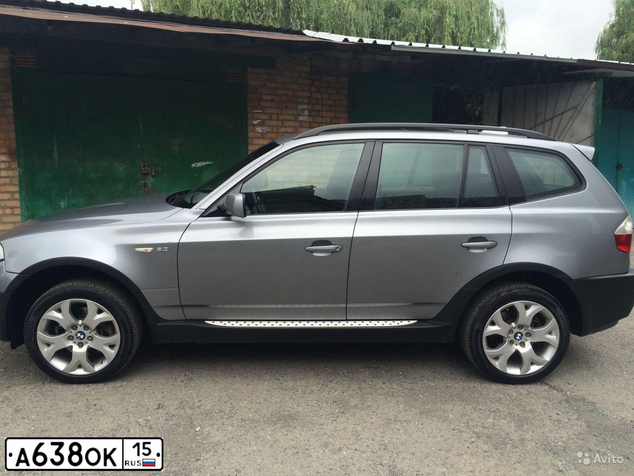 Фото автомобиля BMW X3, 2004 — госномер С885СР777. Цвет: СЕРЫЙ