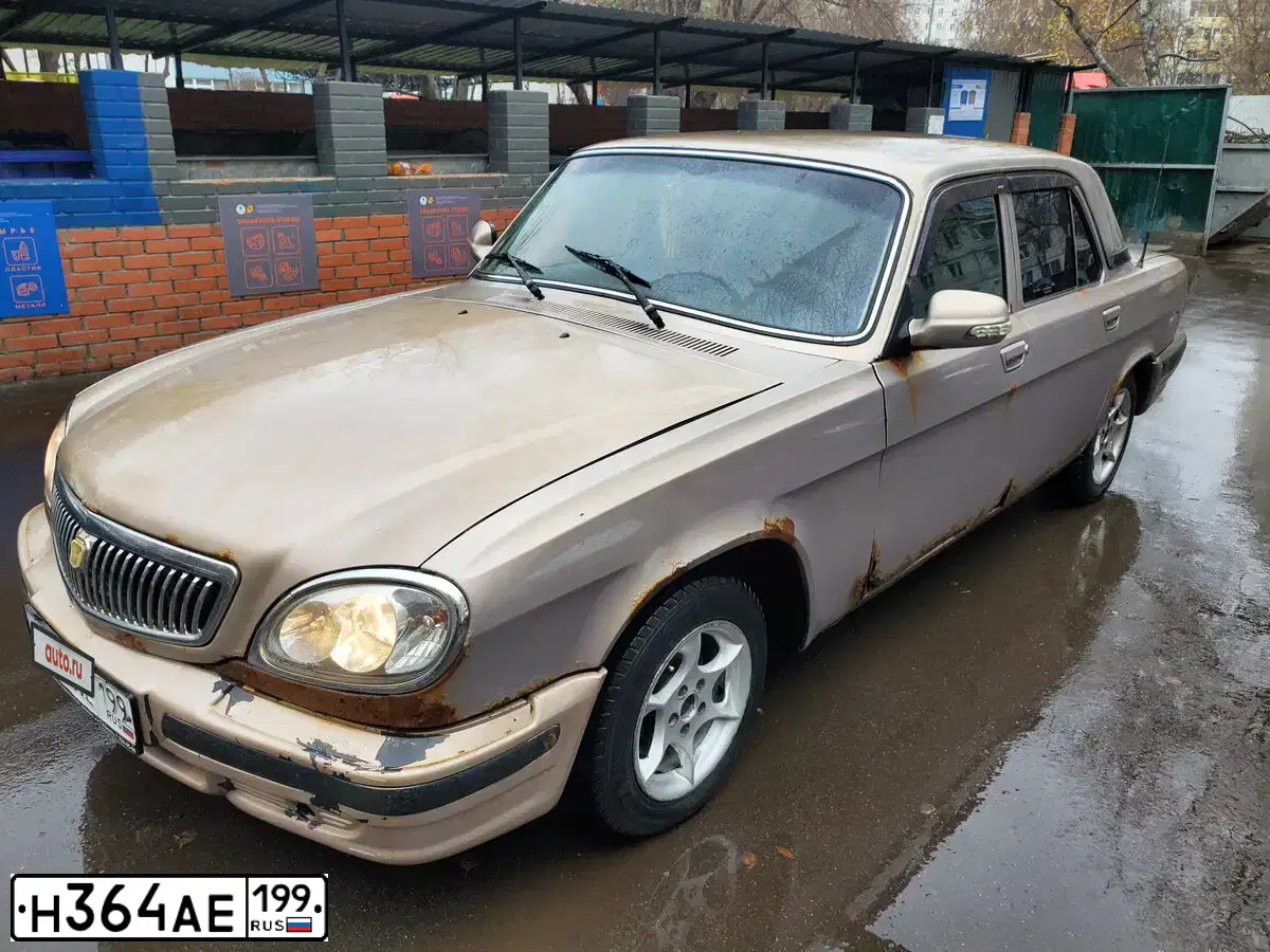 Фото автомобиля GAZ 3110 WOLGA, 2007 — госномер Н364АЕ199. Цвет: ЛАСВЕГАС