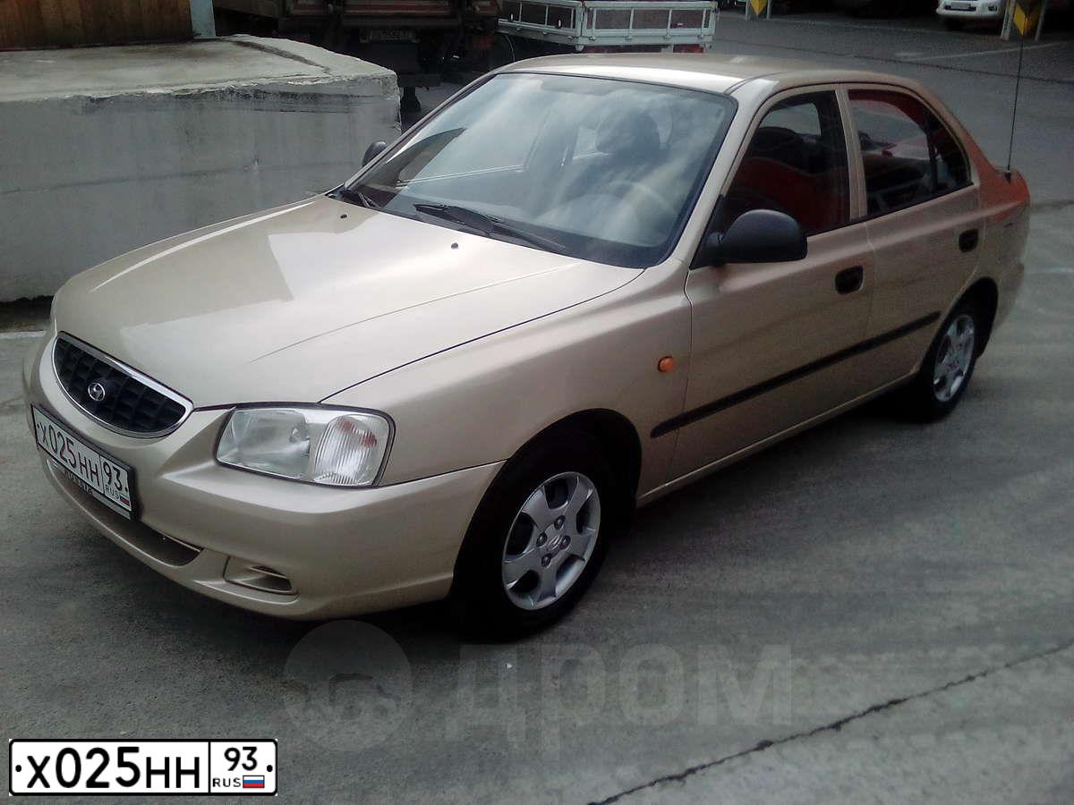 Фото автомобиля TAGAZ ACCENT, 2004 — госномер Н532КА15. Цвет: БЕЖЕВЫЙ