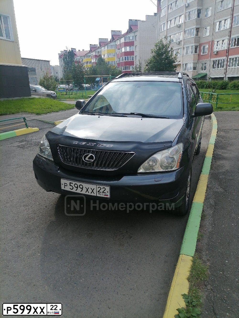 Фото автомобиля LEXUS RX, 2003 — госномер А282ВВ152. Цвет: Белый