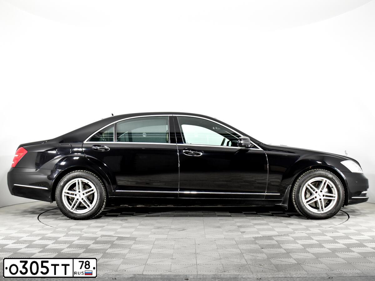 Фото автомобиля MERCEDES S-KLASSE, 2012 — госномер О305ТТ78. Цвет: ЧЕРНЫЙ