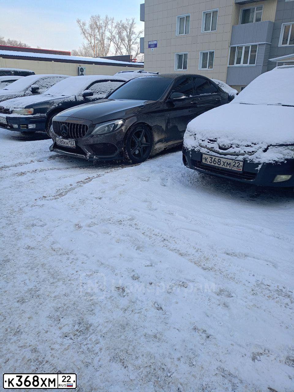 Фото автомобиля LADA 2171 PRIORA, 2012 — госномер К368ХМ22. Цвет: Сине-Черный
