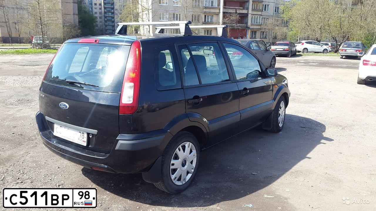 Фото автомобиля FORD FUSION, 2007 — госномер С511ВР98. Цвет: ЧЕРНЫЙ