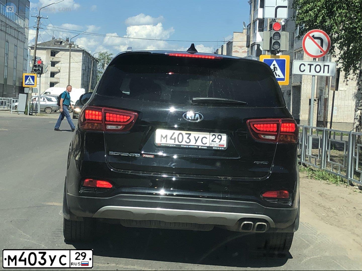 Фото автомобиля KIA SORENTO, 2018 — госномер Н284АН35