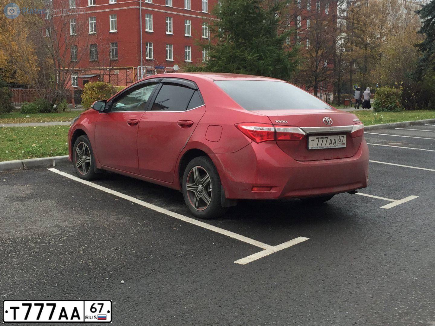 Фото автомобиля OPEL MOKKA, 2014 — госномер Т777АА67. Цвет: Белый