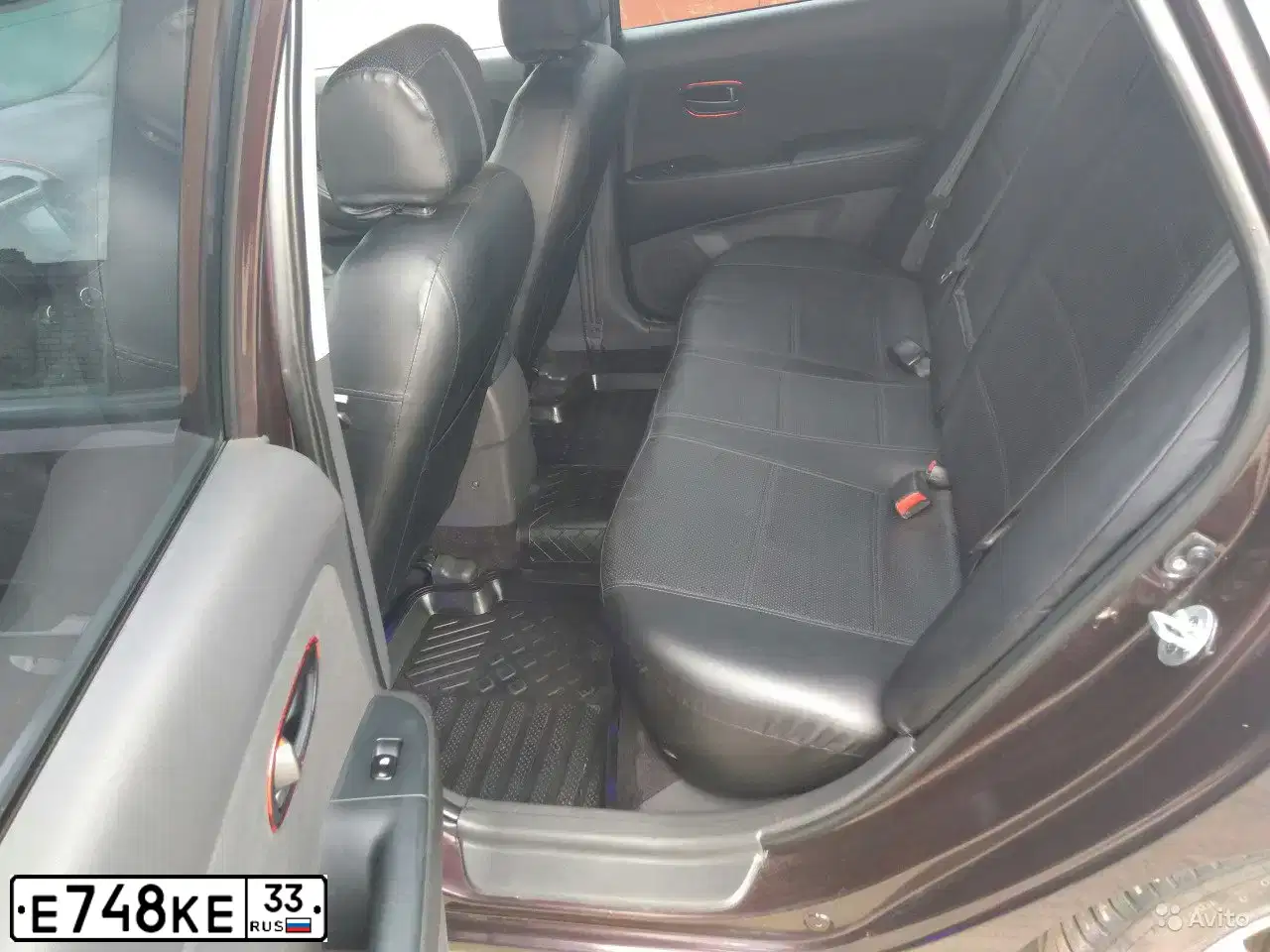 Фото автомобиля HYUNDAI ELANTRA, 2008 — госномер Е748КЕ33. Цвет: ВИШНЕВЫЙ