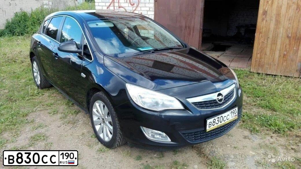 Фото автомобиля OPEL ASTRA, 2011 — госномер Н300ЕР40. Цвет: ЧЕРНЫЙ МЕТАЛЛИК