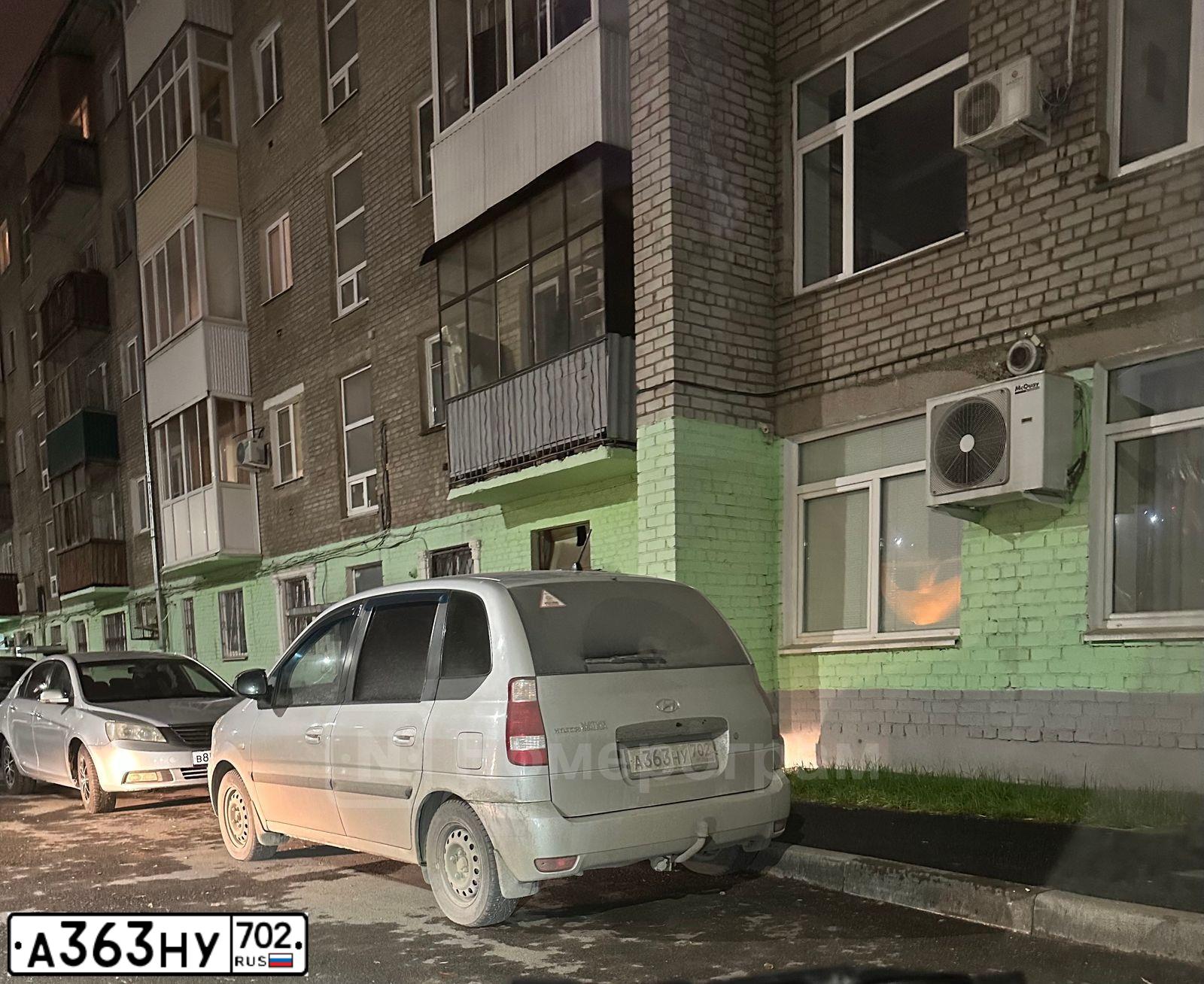 Фото автомобиля HYUNDAI MATRIX, 2009 — госномер А363НУ702. Цвет: СЕРЕБРИСТЫЙ