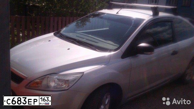Фото автомобиля FORD FOCUS, 2009 — госномер С683ЕР163. Цвет: Серебристый