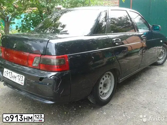 Фото автомобиля LADA 2110, 2007 — госномер О913НМ123. Цвет: ГРАФИТОВЫЙ МЕТАЛЛИК