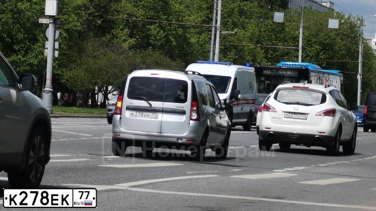 Фото автомобиля LADA 2107, 1994 — госномер К278ЕК77. Цвет: БЕЛЫЙ