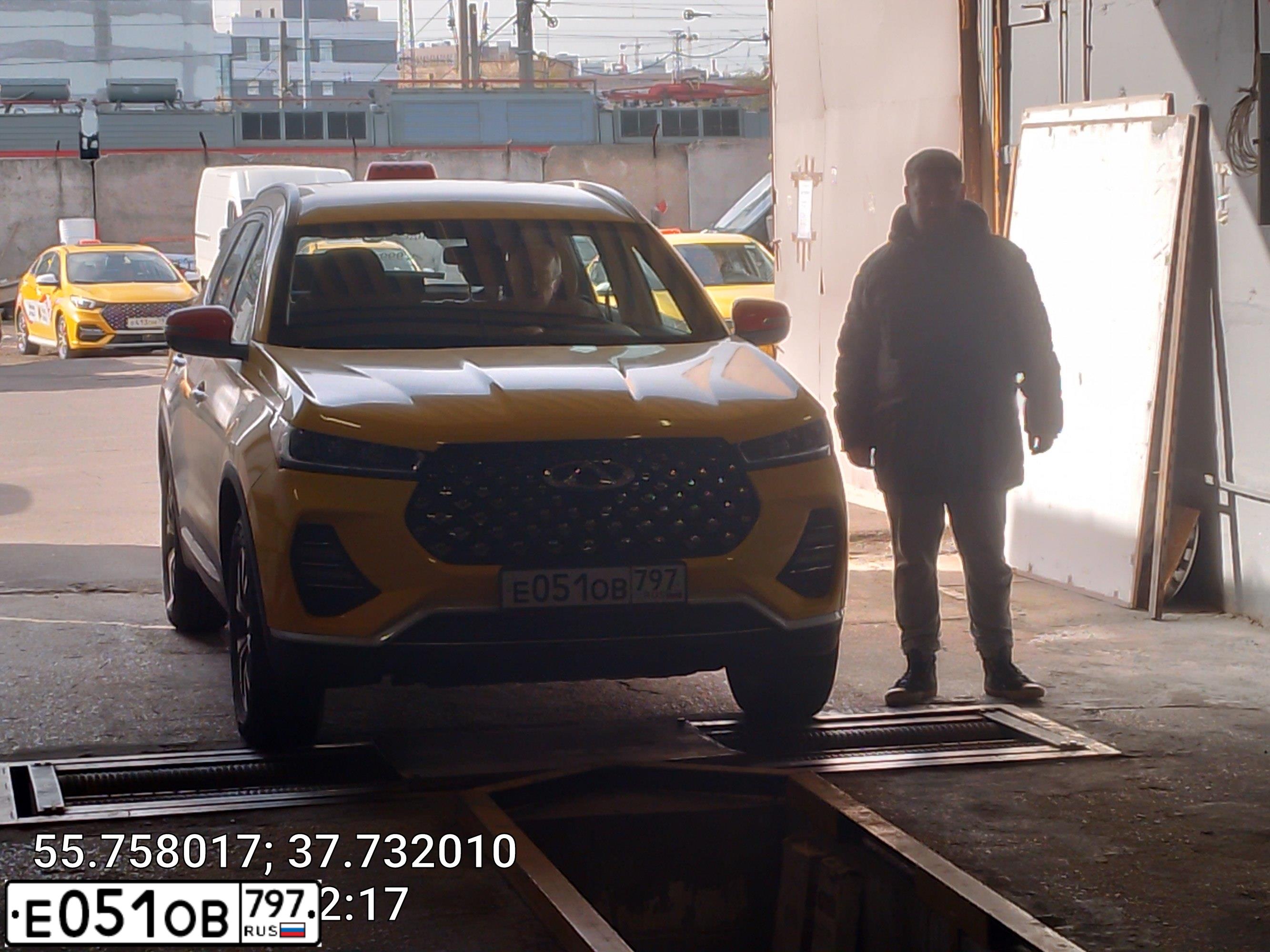 Фото автомобиля CHERY Tiggo 7 PRO, 2023 — госномер Е051ОВ797