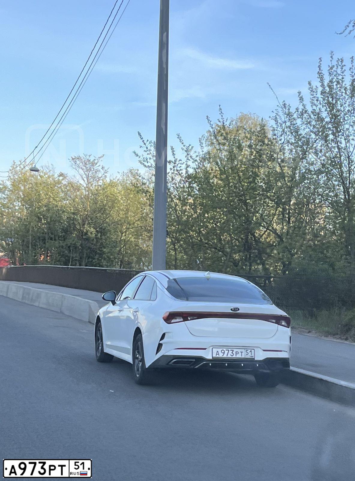 Фото автомобиля KIA K5, 2021 — госномер С862ММ198