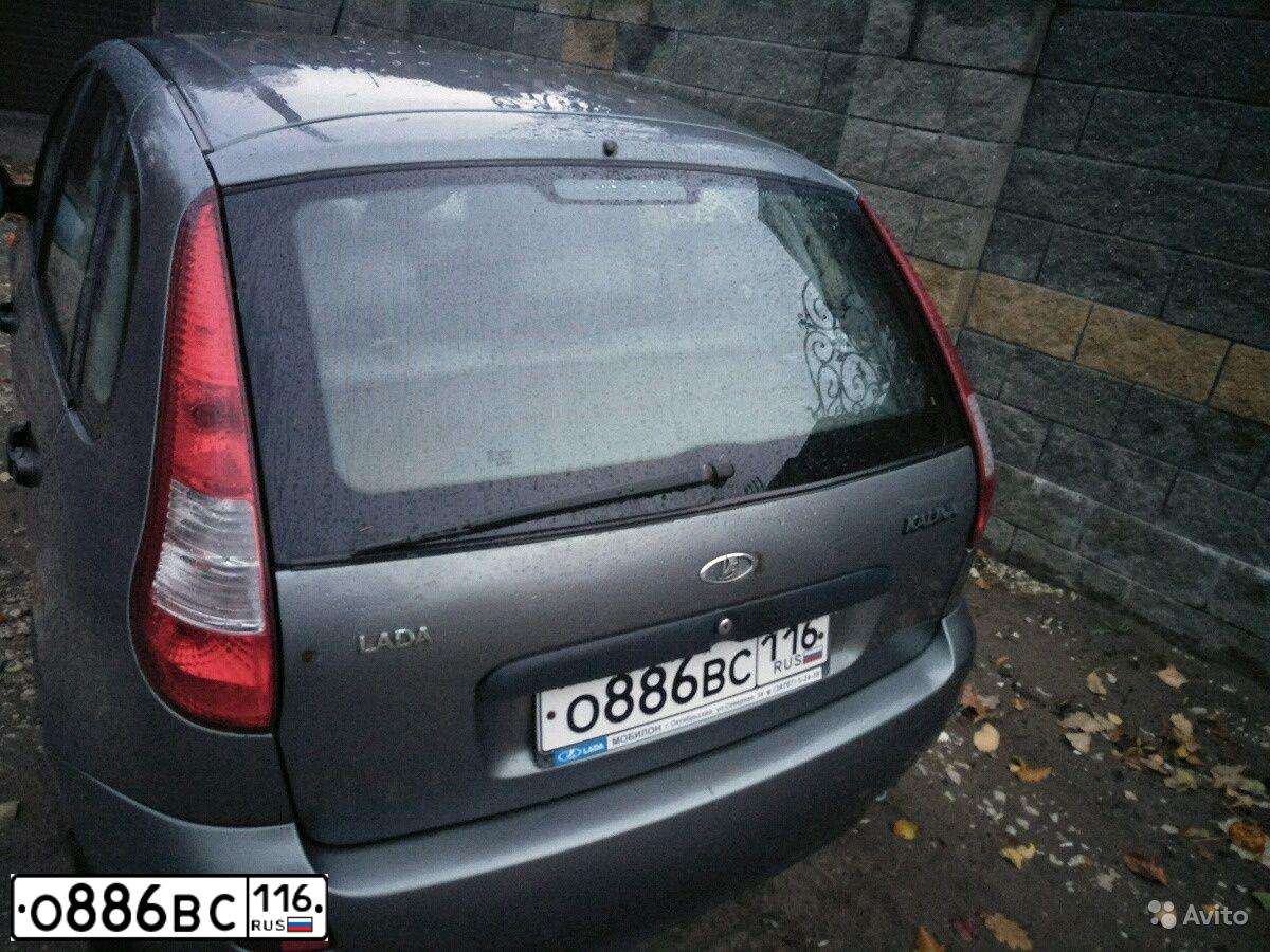 Фото автомобиля LADA 1119 KALINA, 2011 — госномер О886ВС116. Цвет: ТЕМНО-СЕРЫЙ МЕТАЛЛИК