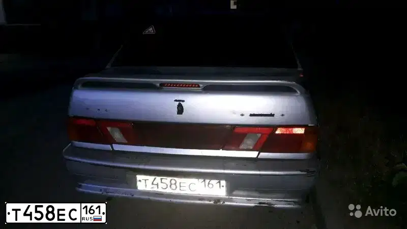 Фото автомобиля LADA 2115 SAMARA, 2002 — госномер Т458ЕС161. Цвет: Серебристый